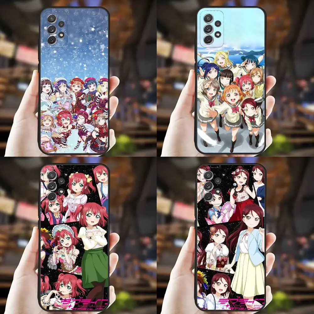 

Love Live School Idol Diary Phone Case For Samsung S25,S24,S21,S22,S23,S30,Ultra,S20,Plus,Fe,Lite,Note,10,9,5G Black Cover