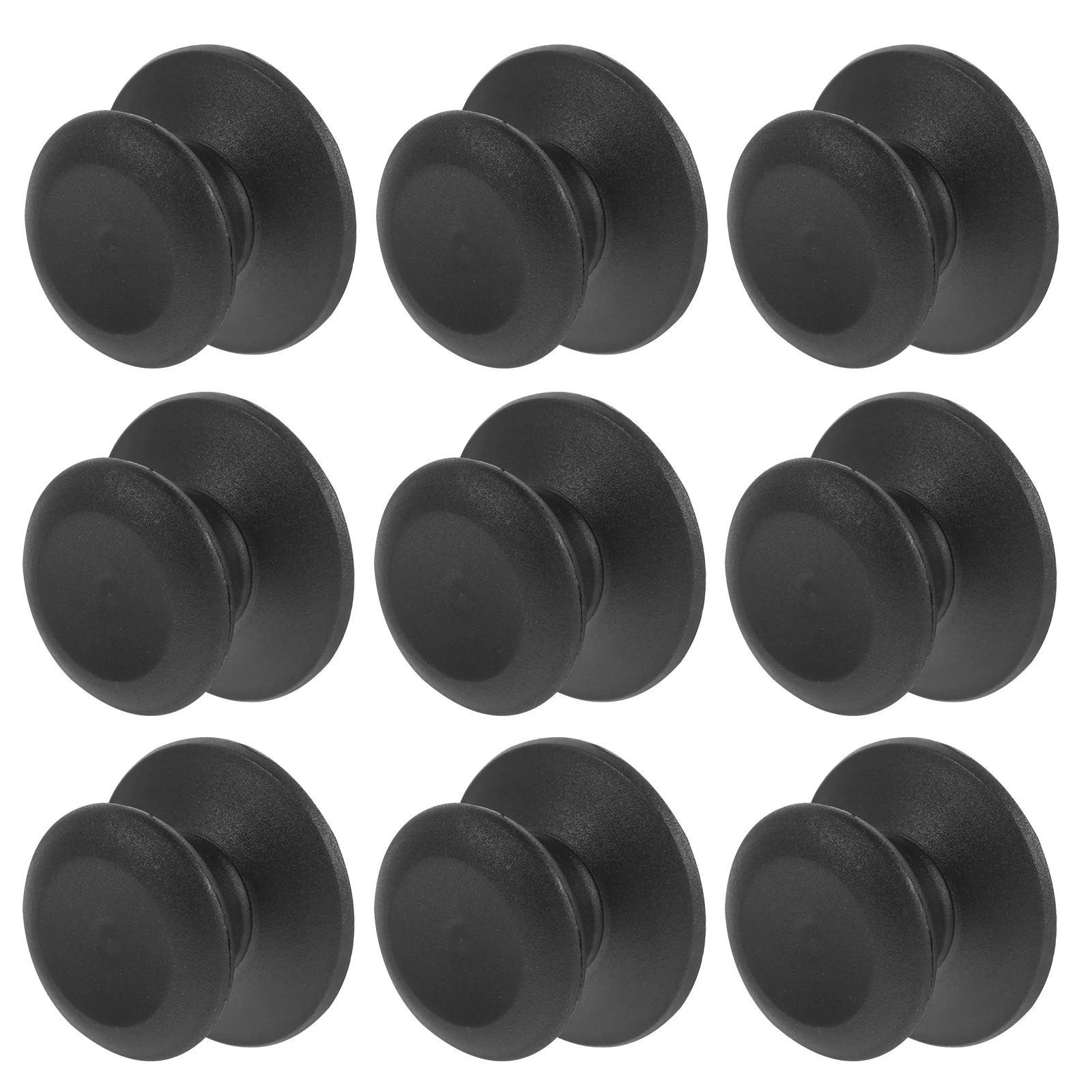 

10Pcs Universal Pot Lid Knob Anti-Scald Handle Heat Resistant Ergonomic Design for Cookware Lid Replacement Household Kitchen