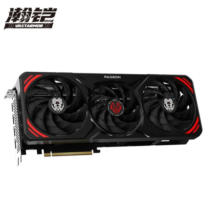 Vastarmor RX 7800 XT 16G D6 Brand New GPU GDDR6 16G Gaming Graphic catds For Desktop 256 bit Three Fan Cooled