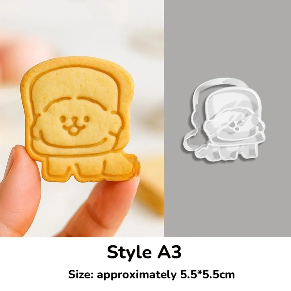 Maltese Puppy Cookie Mold Stamp Cute Cookie Cutters Biscuit Mold Kitchen Baking Pastry Bakeware DIY Tools 4
