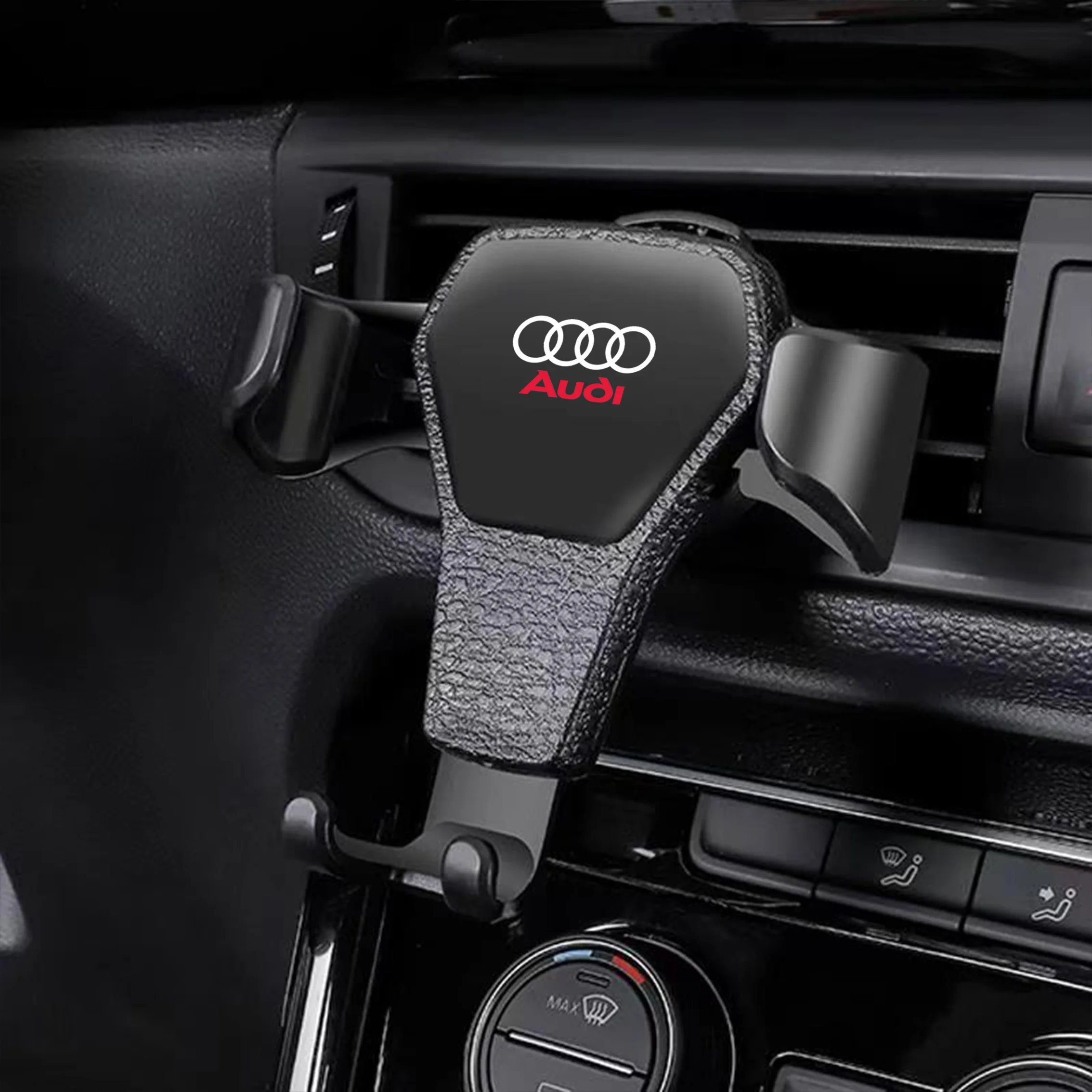 Supporto per telefono per auto a gravità Air Vent Clip Supporto per telefono cellulare Supporto per Audi A1 A3 A4 A5 A6 A7 A8 Q2 Q3 Q5 TT SLINE RS QUATTRO S3 S