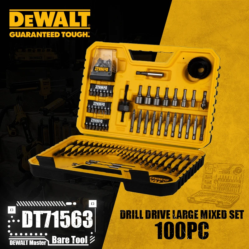 DeWaltドリルドライブスクリュー駆動ビットセットdwangftp100set dt71563 dt70758 dt70705 dt70732t dt70730t dt70702電動工具アクセサリー