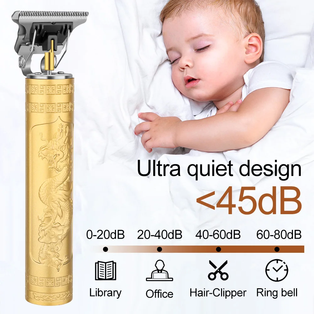 남성용 전문 이발기, 헤어 클리퍼, 헤어 커팅 머신, 전기 면도기, 바버 트리머