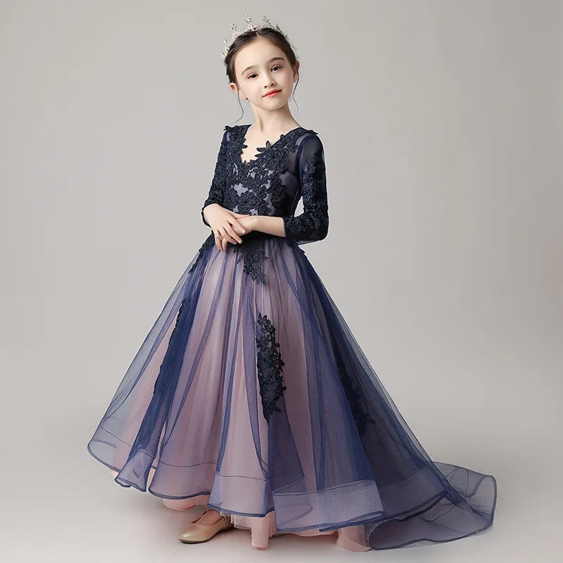 Child Girl Evening Dress Girls' Party Dress for Kids Girl Mini Quinceanera Dresses for Girls Dresses on Offer Liquidation Baby