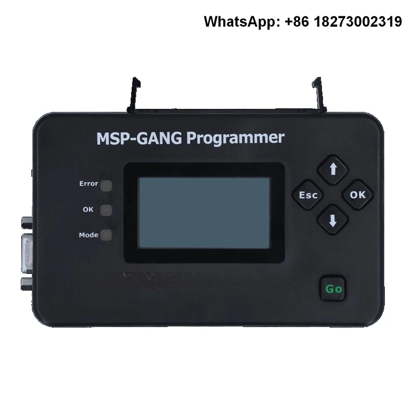 In stock MSP-GANG MSP430 one to eight device programmer enc -oder TI microcontroller LCD screen