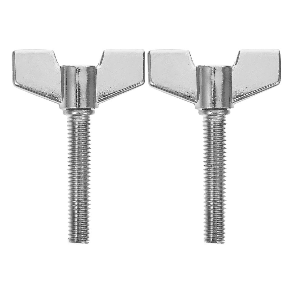 

2Pcs Knob Nuts Drum Cymbal Nuts Cymbal Fastener Screw Hardware Accessories Stand Parts Replacement Durable Precision