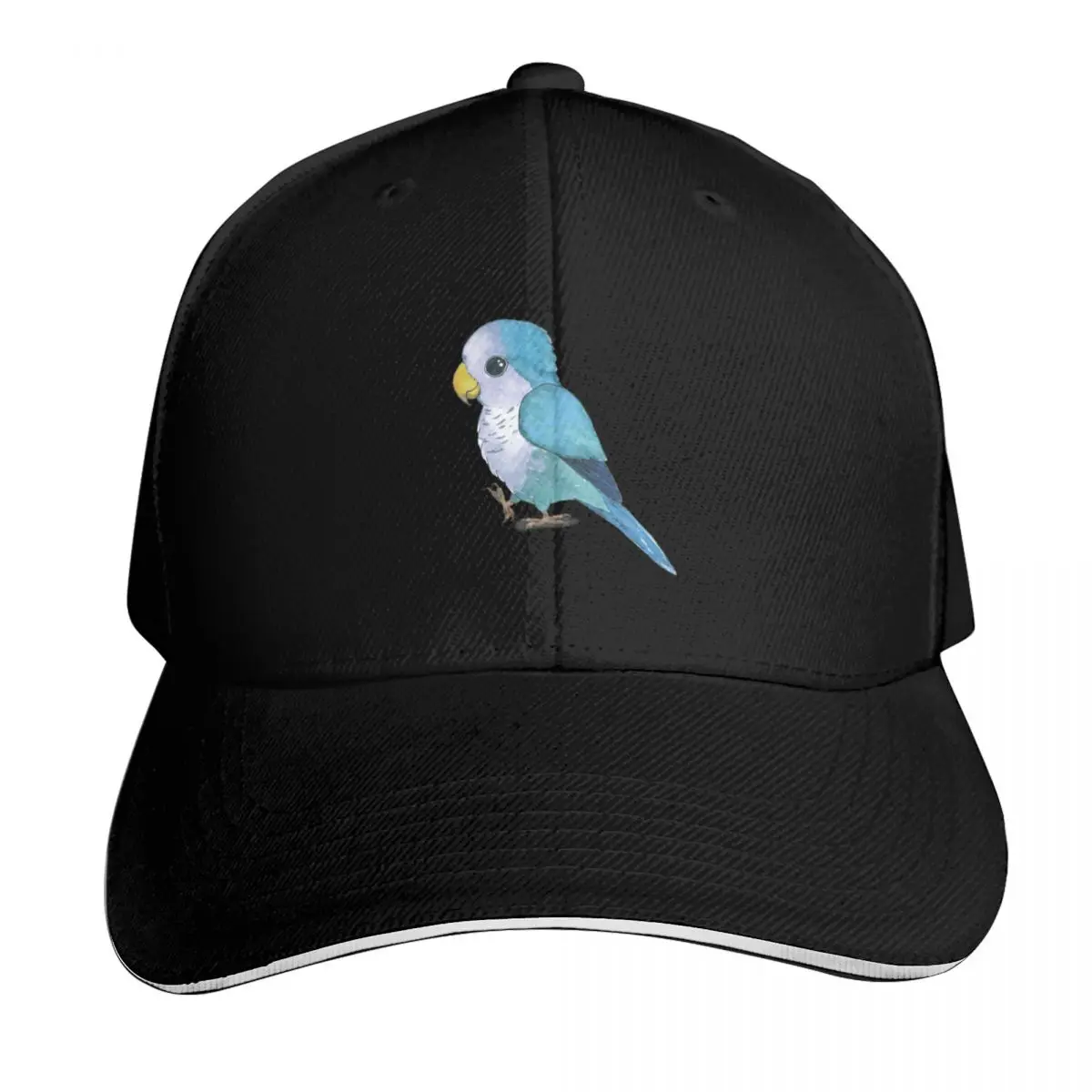 Very cute blue parrot Baseball Cap Vintage Retro Embroidered Lightweight Packable Gift for Him Her