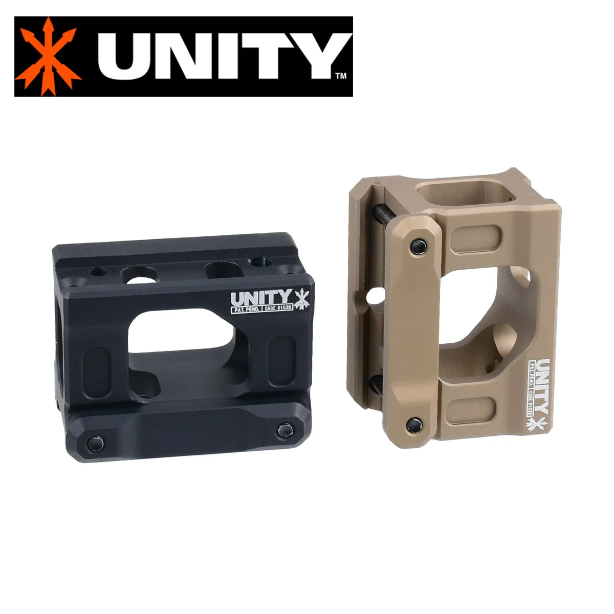 

UNITY Fast Riser Mount For Aimpoint T2 CompM5s/M5b R5 Duty RDS Red Dot Sight Scope Fit 20mm Rail UNITY Tactical Scope Mount