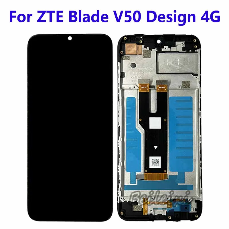 For ZTE Blade V50 Design 4G LCD Display Touch Screen Digitizer Assembly Replacement Accessory