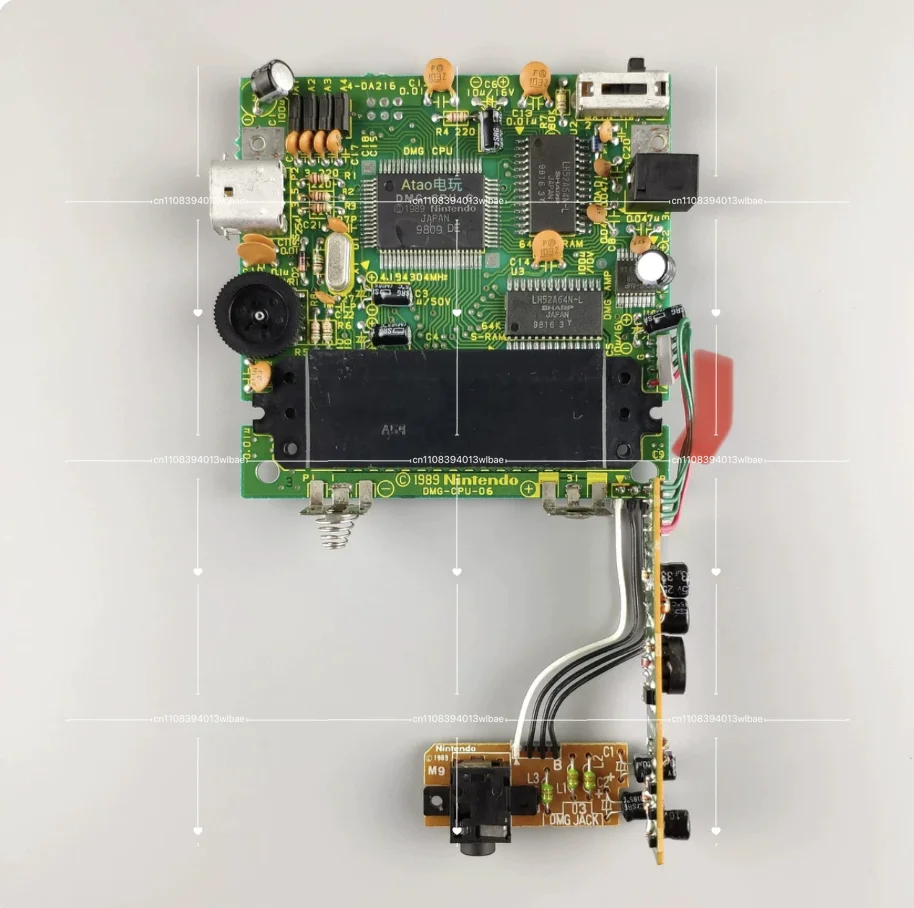 Used Original PCB Main Board Motherboard for GB DMG-01 Used Console Replacement Repair Spare Part