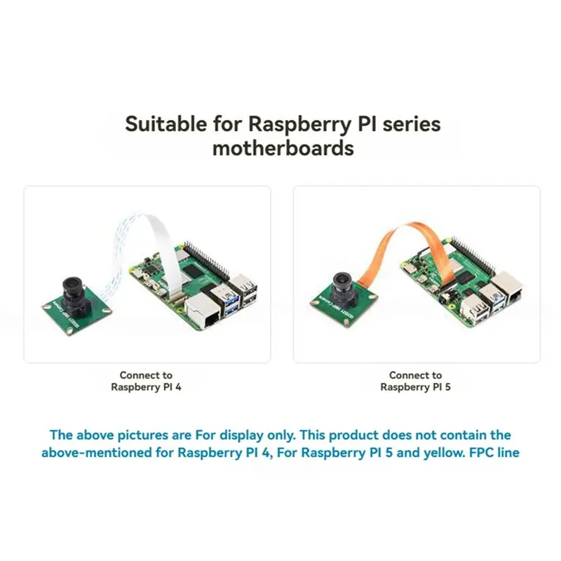 MIPI Full-Color 3MP ISX031 Camera Module Built-In ISP For Raspberry Pi 4/5 Jetson