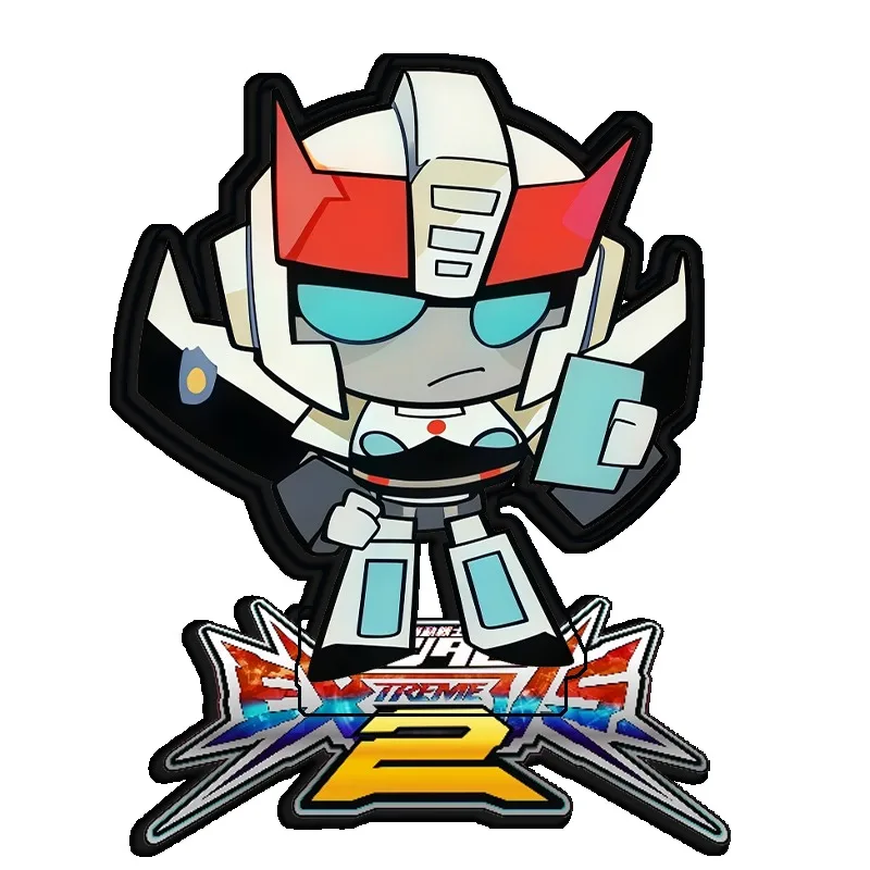 Standing Sign for Gundam Optimus Prime Bumblebee Acrylic Desktop Stand Decorating Self Made Collection Toys Fans Gifts15cm - view 2