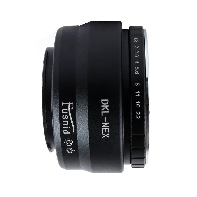 DKL Deckel Retina Lens to E Mount Camera Adapter Ring per Sony NEX 7 6 5 C3 VG10 A6000 A6100 A6300 A5100 A7R A7S