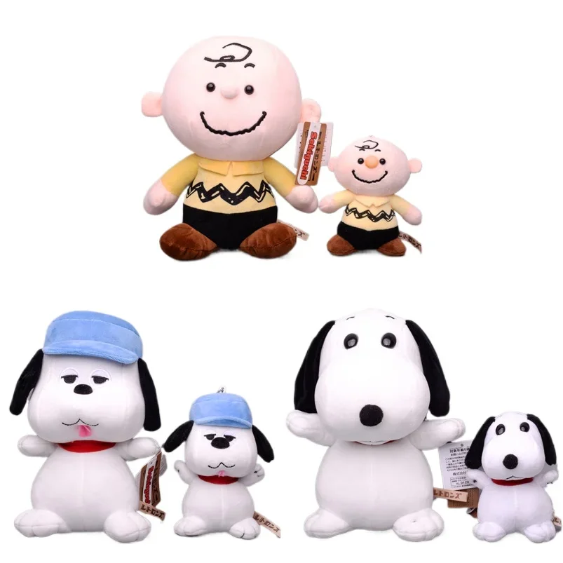 ****HOT hoge kwaliteit Cartoon Pinda's Snoopy Charlie Sally Woods Pluche zacht speelgoed hond dier poppen beste kerstcadeau! ! !