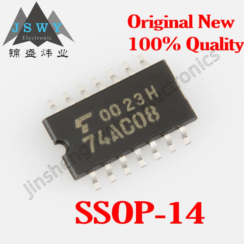 

(10/50PCS) TC74AC08F TSSOP-14 74AC08 New Original Spot 2 Input Four AND Gate Logic Chip Electronics