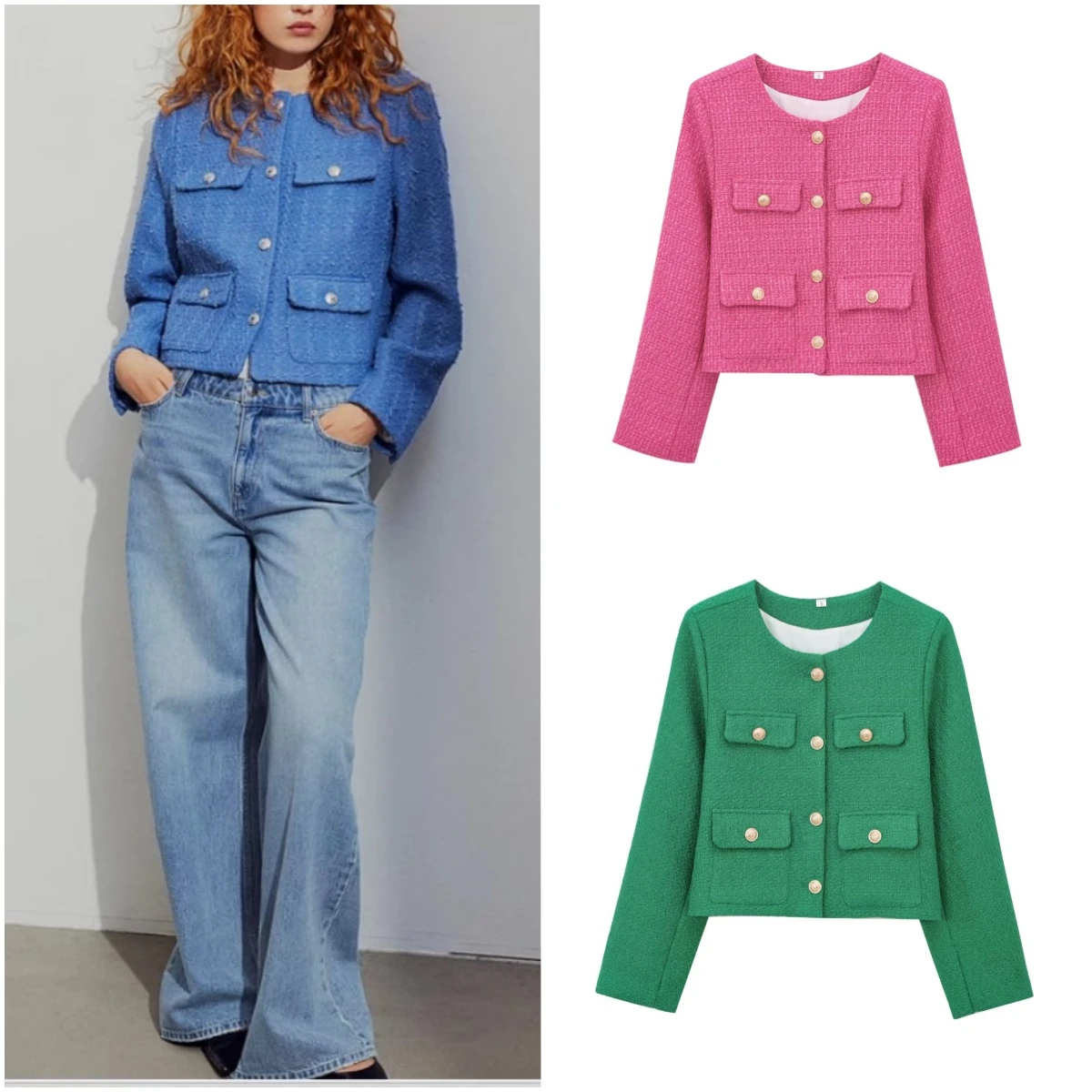 ファッショナブルな質感の肩パッド、丸型、長く、小さめ、黒、ドクタースレ、ジェット、春の新作、ポリエステル繊維