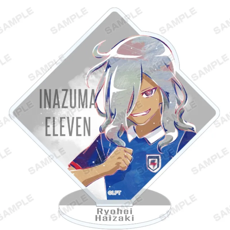 Inazuma Eleven Endou Mamoru Yuma Nosaka Acrylic Figure Stand Model Plate Keychains Desktop Ornament About 15CM