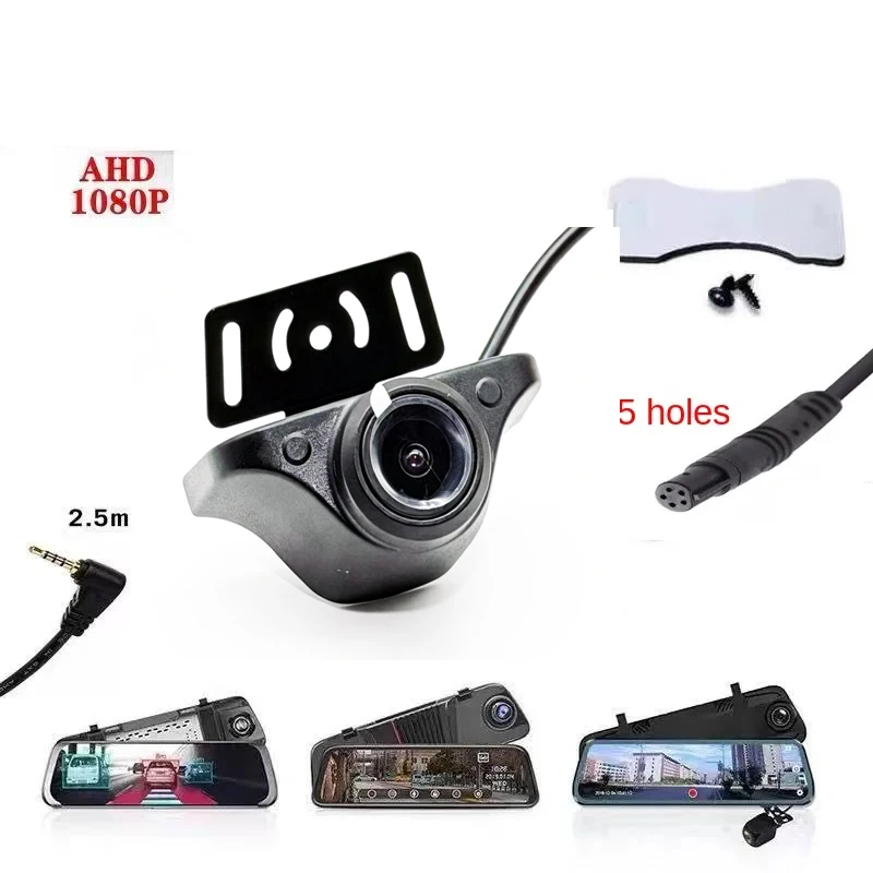 Parking Image Driving Recorder 5-Pin 1080P Night Vision Car Parking Camera IP68 Waterproof 170 Wide Viewing Angle