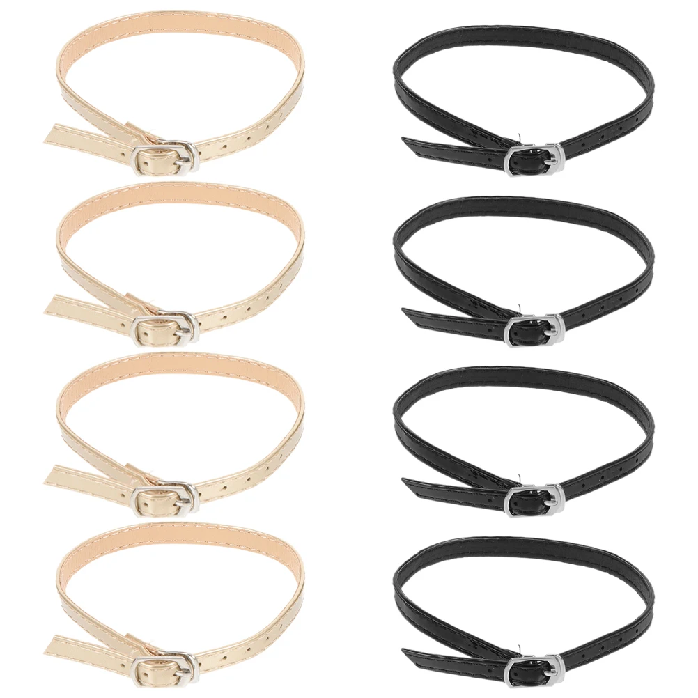 

2pcs Adjustable Ankle Straps Antislip High Heels Fake Shoes Sandals Accessories Elastic Shoelaces Heavy Duty Grips Shoe