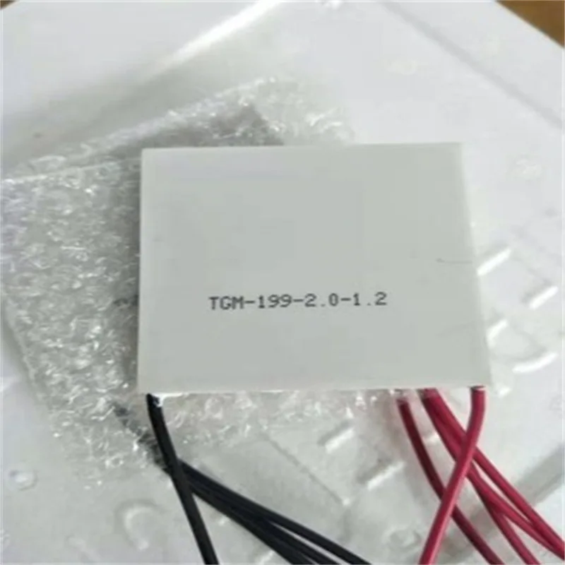 

Temperature Difference Thermoelectric Power-Generating ChipTGM-199-2.0-1.2 62*62MM 7V4.8A Temperature Resistance260Degree Thermo