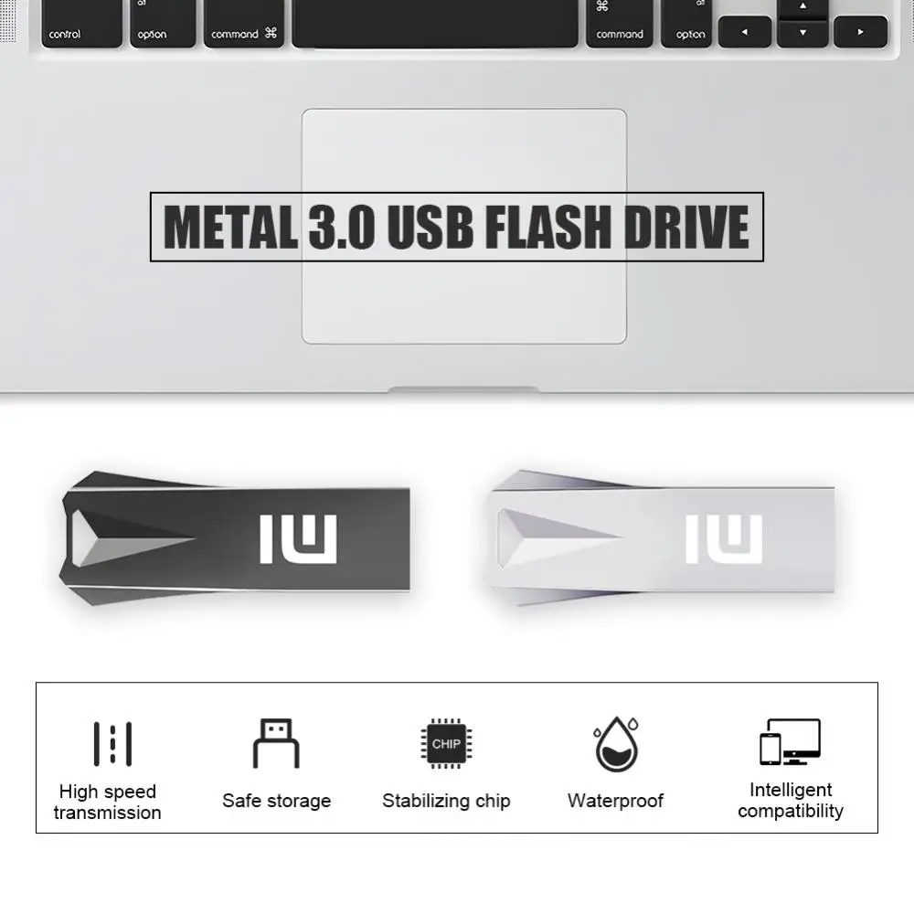 Xiaomi USB Flash Drive 3.0 2TB Phone Memory Stick Pendrive 128gb Photo Stick External Storage For IPhone/iPad/PC With USB Port