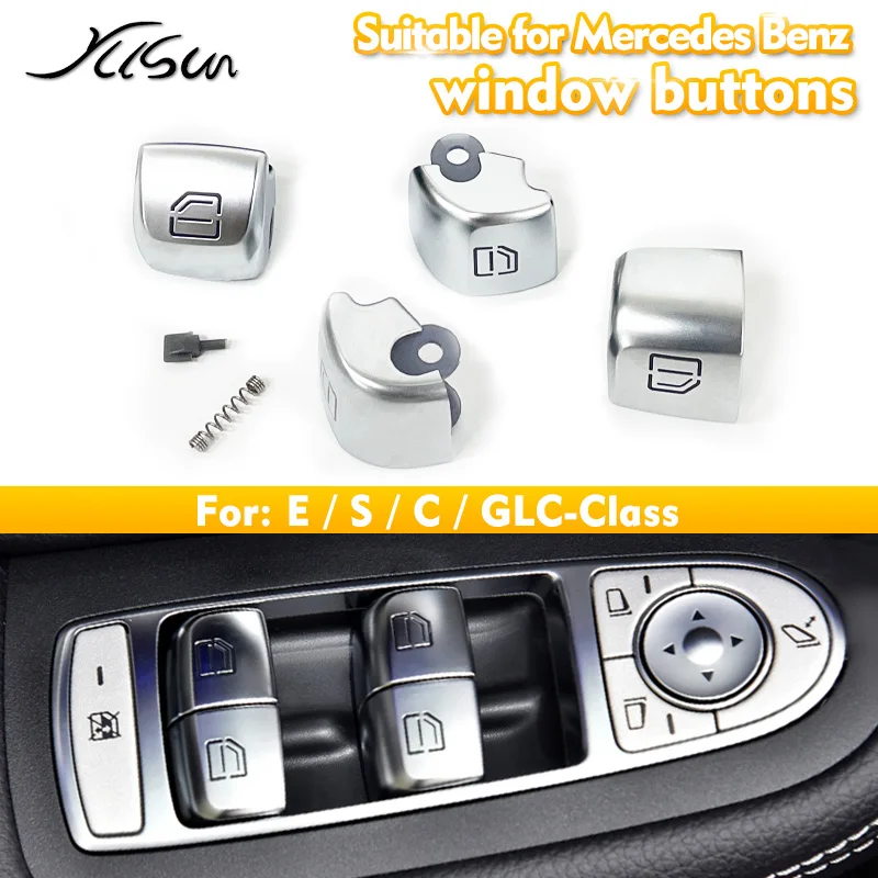 Window Control Switch Button Console For Mercedes-Benz C Class W205 X253 C200 C300 C350 2059056811 Window lifting control