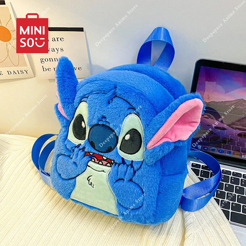 

Fashion Stitch Backpack Cute Blue Funny Cartoon Student Backpack Kindergarten Bag Kawaii Backpack Kindergarten Bag Child Gift