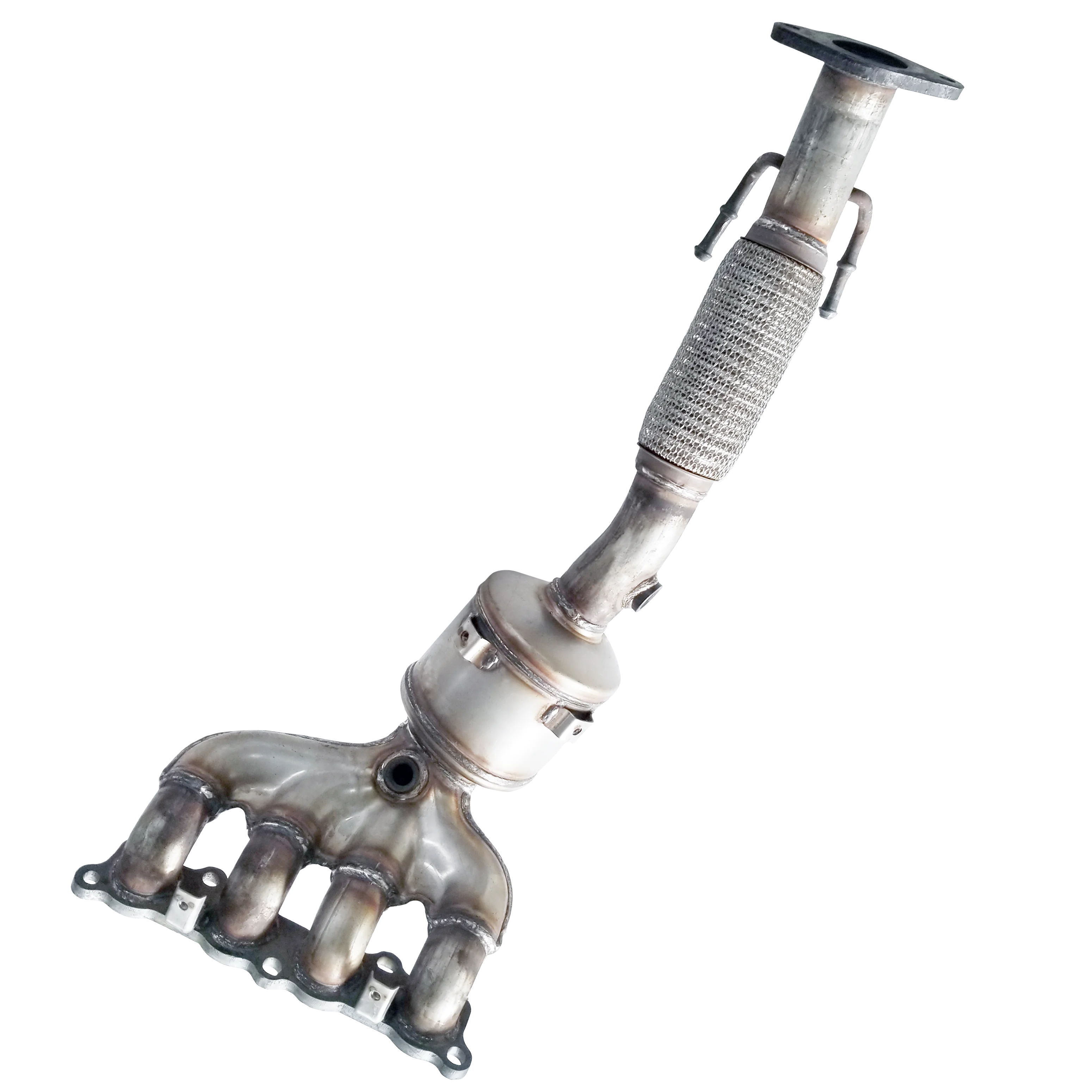 Car Exhaust System Catalytic Converters Engine Manifold for Ford Flix Catalytic Converter Catalyst