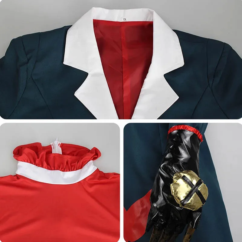 New 2025 Costume Hazbin Cosplay Hotel Helluva Boss Blitzo Outfits With Tail for Halloween Comic Con☆★☆★qq