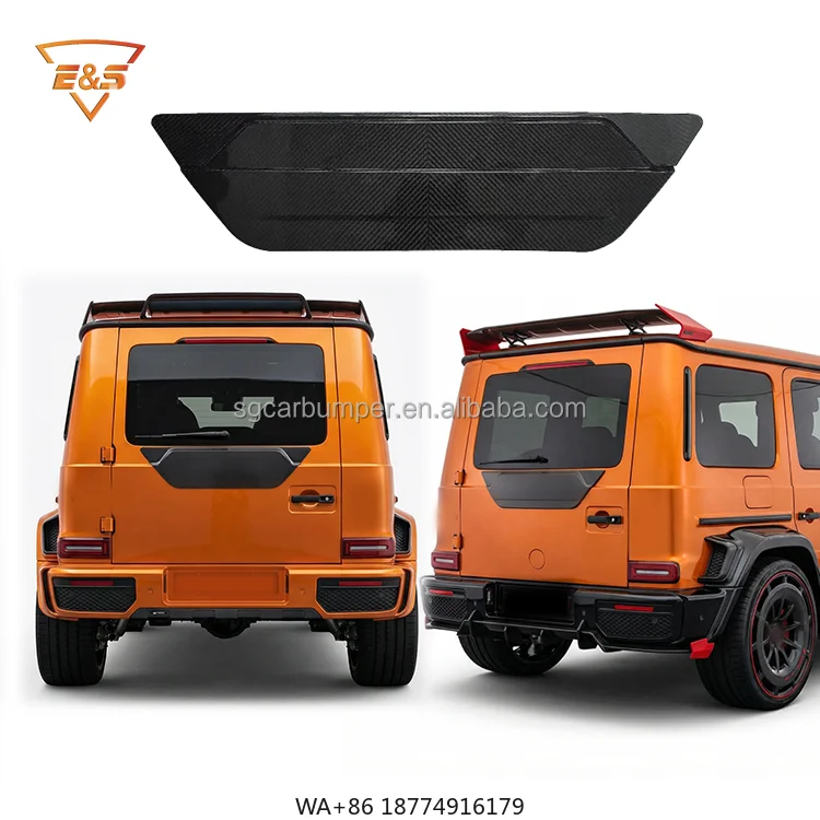 

Накладка на задний бампер для G-класса W464 W465: Обновление до стиля B, карбоновые автозапчасти