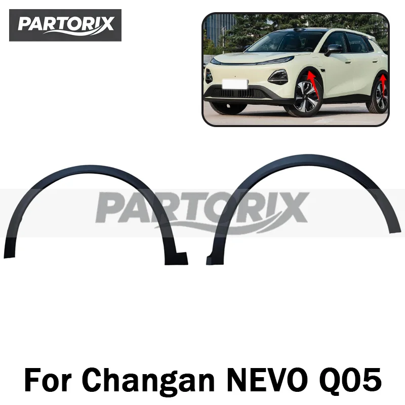For Changan NEVO Q05 Wheel Eyebrow Fender Pad Extension Wheel Arches Trim