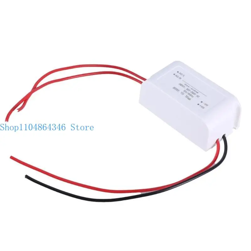 652F Universal AC85V-265V to DC15V 300mA Power Supply Adapter Multi Purpose Converter for Router Speaker Toy