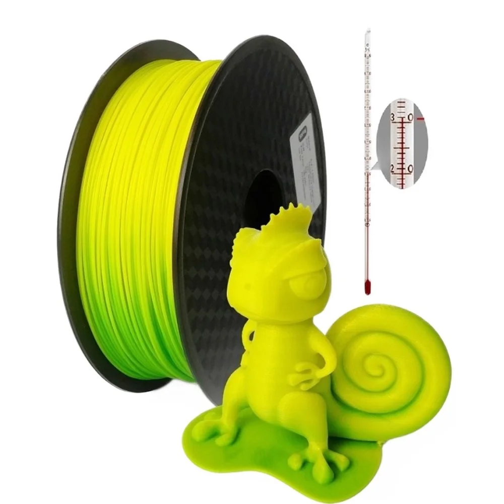 

3D Printer Filament Color Change With Temperature PLA 1.75mm 1kg Sublimation Filamento 250g 3D Printing Material 3D Pen Material