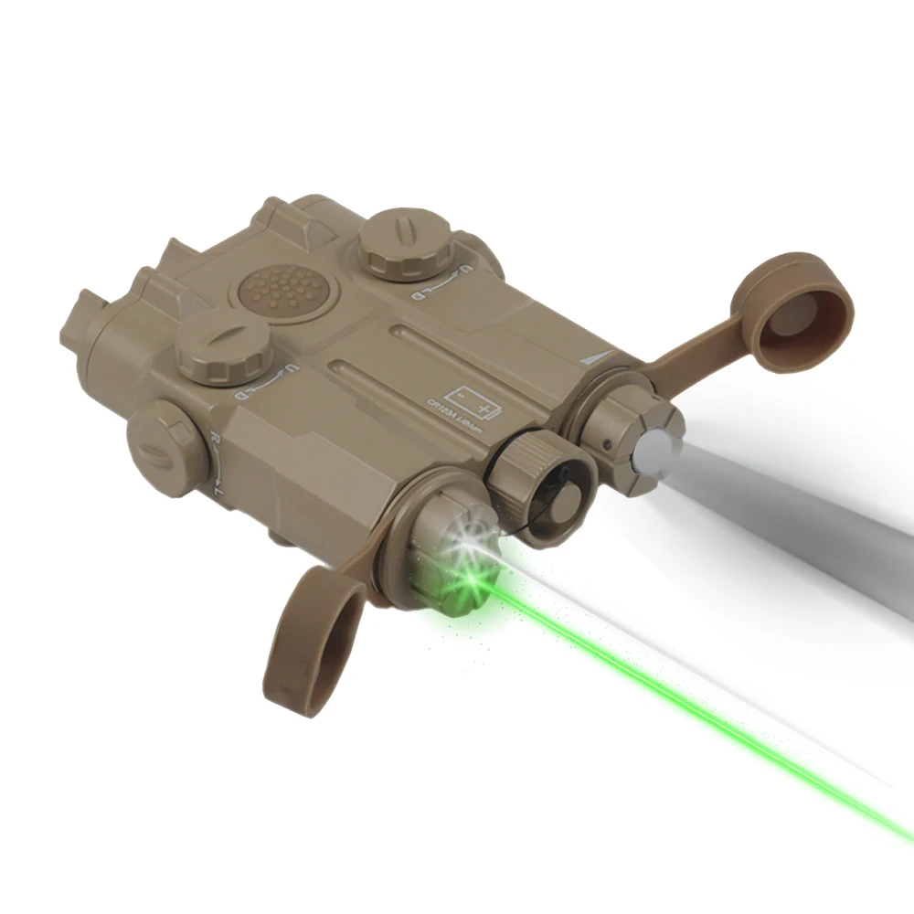 LASERSPEED LS-M3 TAN Color Tactical Green Laser Sight IR Illuminator 850nm Infrared Laser Pointer