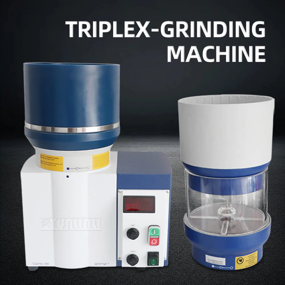 Automatic Desktop Magnetic Polishing Machine 250s 3 in 1 Grinding Vibration Polishing Jewelry Deburring and Chamfering Tool