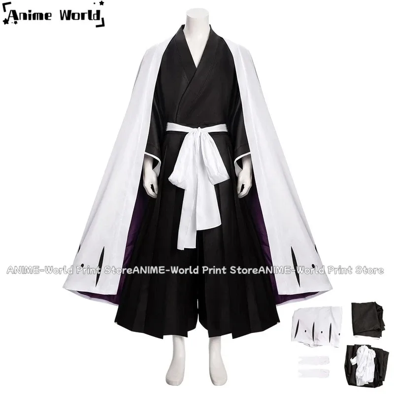 

《Custom Size》Anime Genryusai Shigekuni Yamamoto Cosplay Costume Party Christmas Halloween Custom Made Any Size