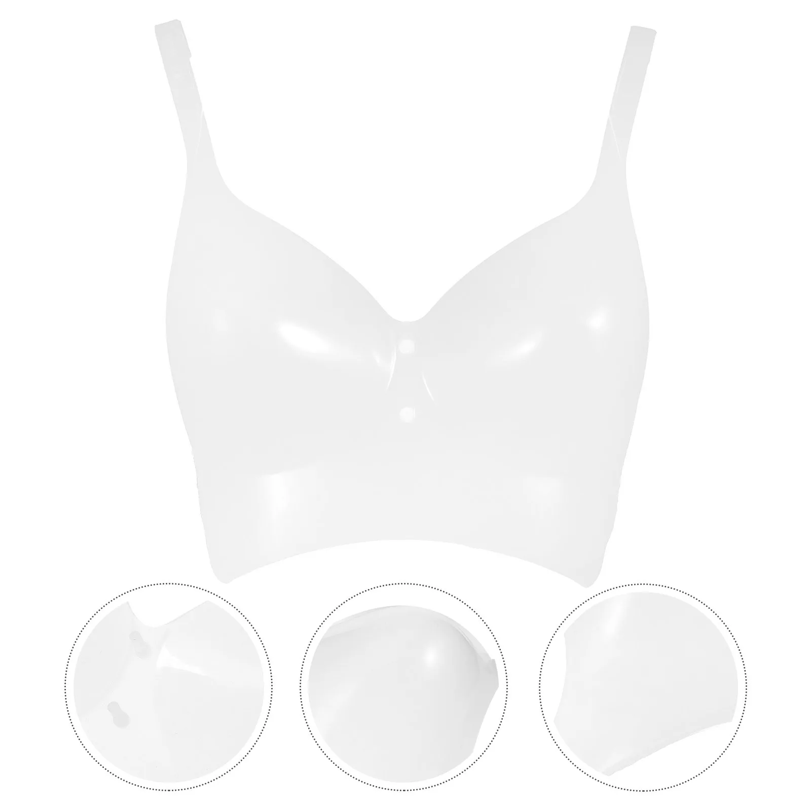 

Bra Mannequin Women Underwear Display Hanging Sturdy Plastic Bra Display Mannequin for Clothes Shop Exhibition Home Use