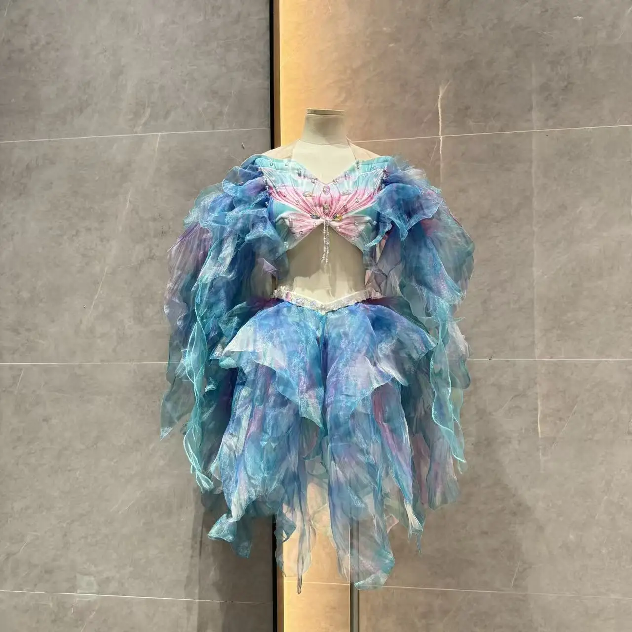 Mermaid Water Dance Skirt Princess Dress Aquarium Underwater Diving Beach Photoshoot Swimsuit view 2