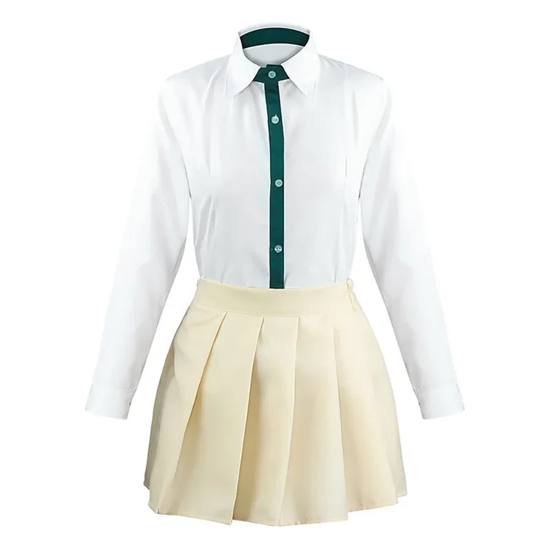 Disfraz de Anime Super DanganRonpa Nanami ChiaKi para niñas, uniforme de escuela secundaria JK, uniforme de marinero, Falda corta Loli