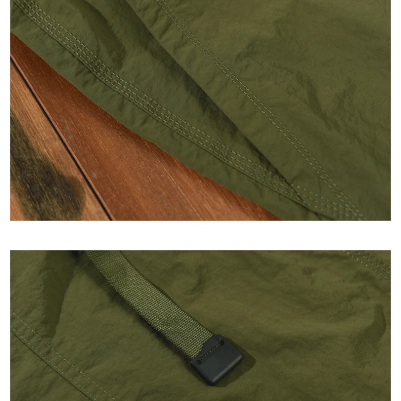 Spring Autumn New Pure Cotton Casual Cargo Trousers for Men Clothing Vintage Washed Loose Streetwear Mend Pants AZ625
