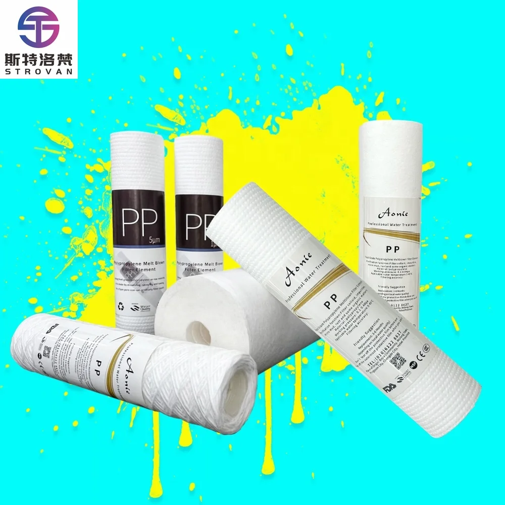 

STLF 20 Inch 1um-150um PP Sediment String Wound Water Filter Cartridge