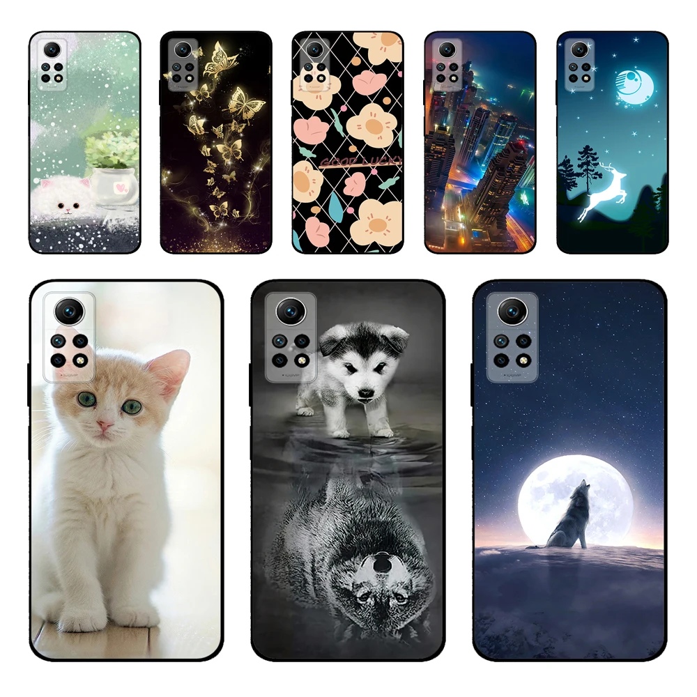 For Xiaomi Redmi Note 12 Pro 4G Case Fashion Butterfly Protective Soft Phone Cases For Xiaomi Redmi Note 12 Pro 4G Global Bumper