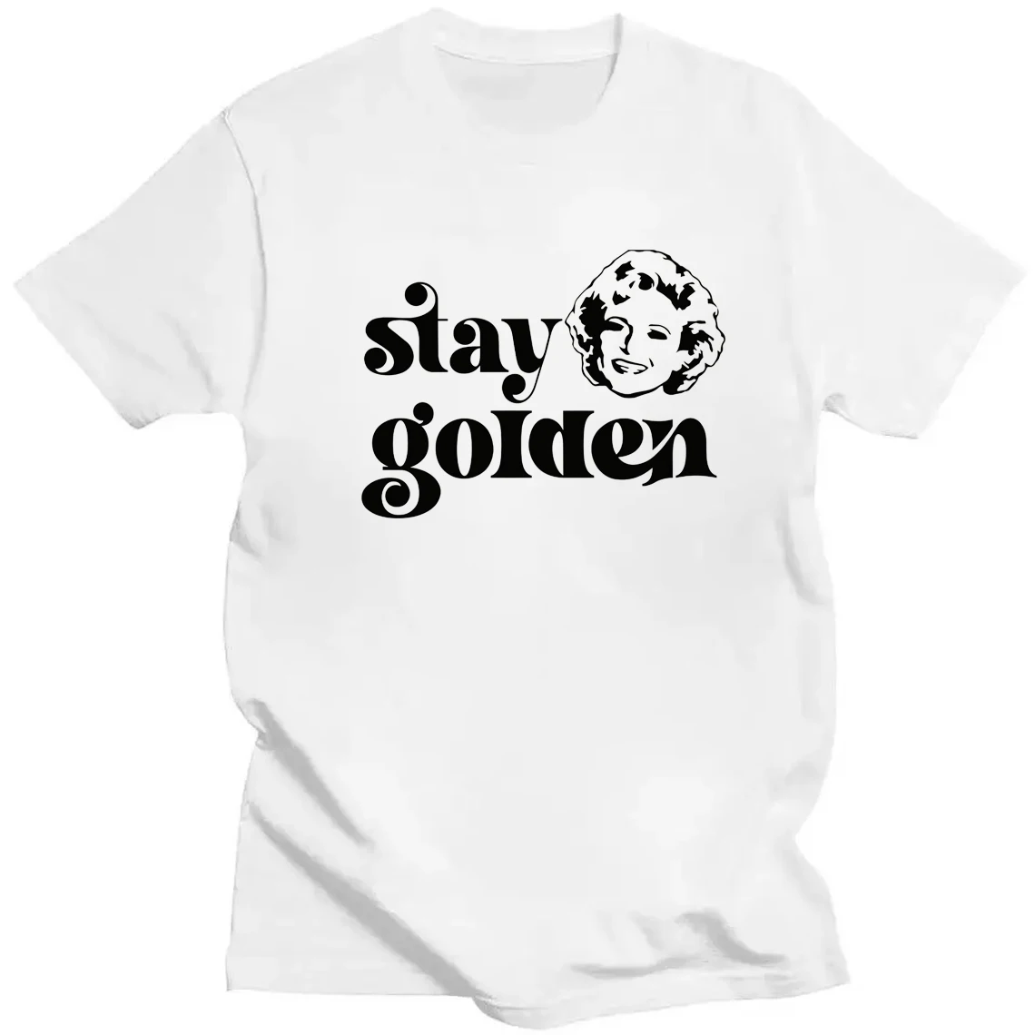 Stay Golden Betty White Summer T-shirt Stay Golden Golden Girls Shirt 80's TV Sitcom  Rose Blanche Dorothy Sophia Golden Years