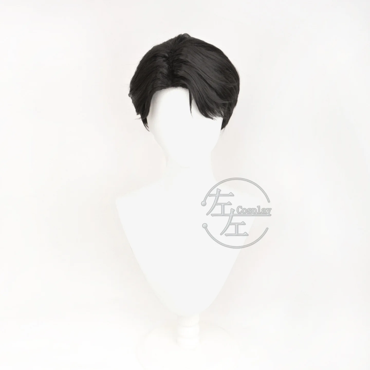 Sajaboys Jinu Cosplay Wigs Sajaboys Anime Character Dress Up Wigs Male Black Short Hair Carnival Halloween Costume Accessories