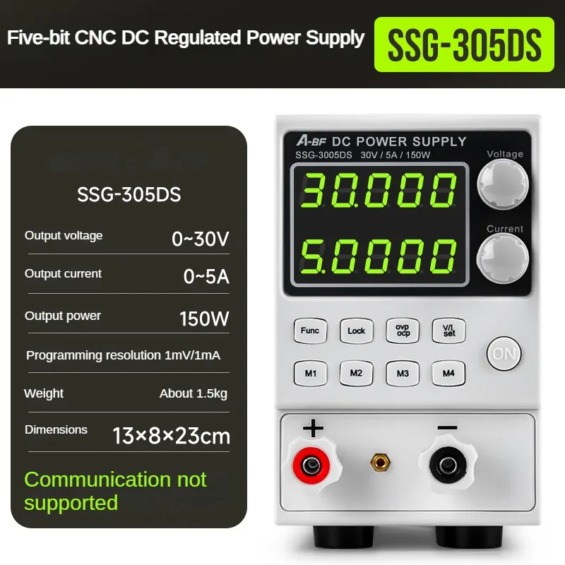 A-BF High precision adjustable DC regulated power supply Maintenance switch power supply 30V60V5A10A