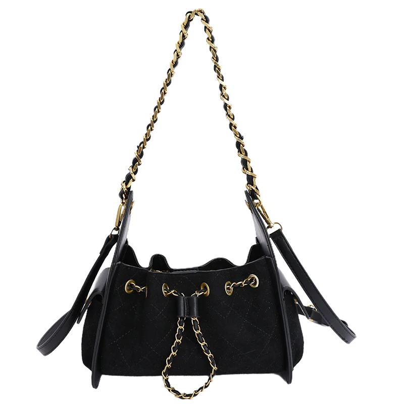 

Повседневные женские сумки из искусственной кожи с цепочкой, сумки-мессенджеры, модные женские сумки через плечо для женщин, новая маленькая сумка на шнурке