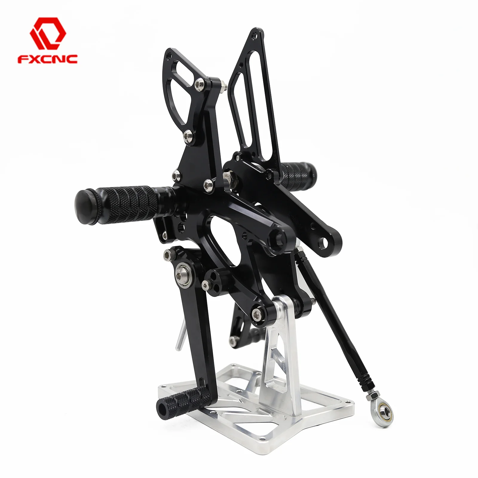 

For Aprilia Tuono V4 1100 RSV4 2017-2020 2021 2022 2023 2024 2025 CNC Motorcycle Rearset Footpeg Footrest Rear Set Foot Peg