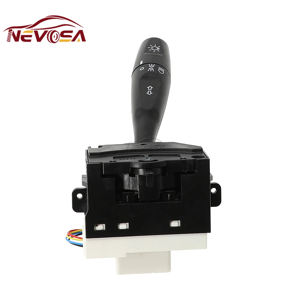 New LHD For Mitusbishi L200 1996-2007 K60 K70 Turn Signal Headlamp Lighting Switch Car Accessories 5+10Pins MR459877 MR329636