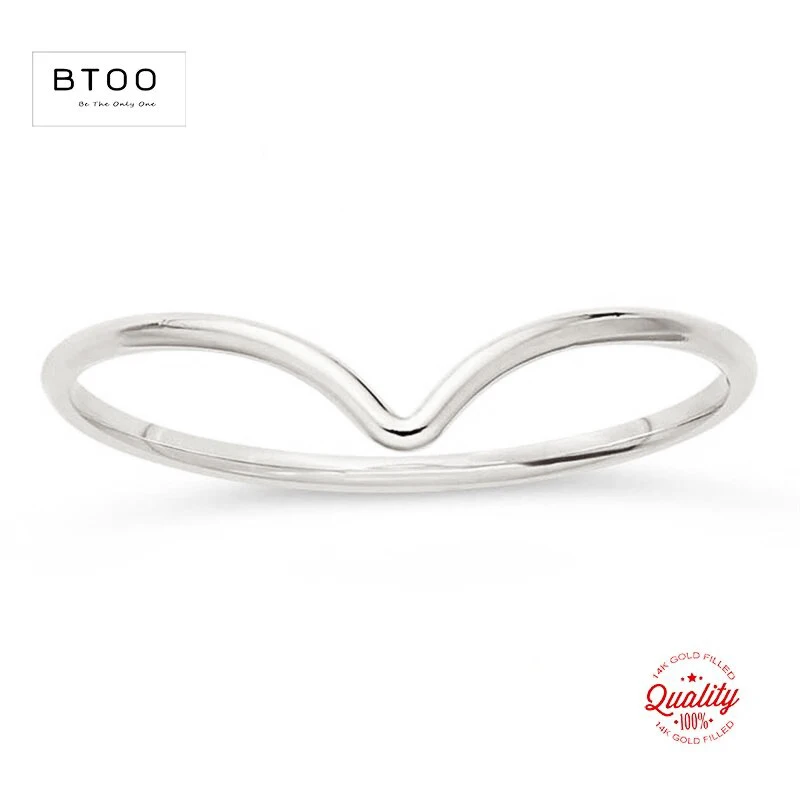 

925 Sterling Silver Chevron Rings Silver Jewelry Minimalist Knuckle Ring Anillos Mujer Silver Accessories Rings for Women