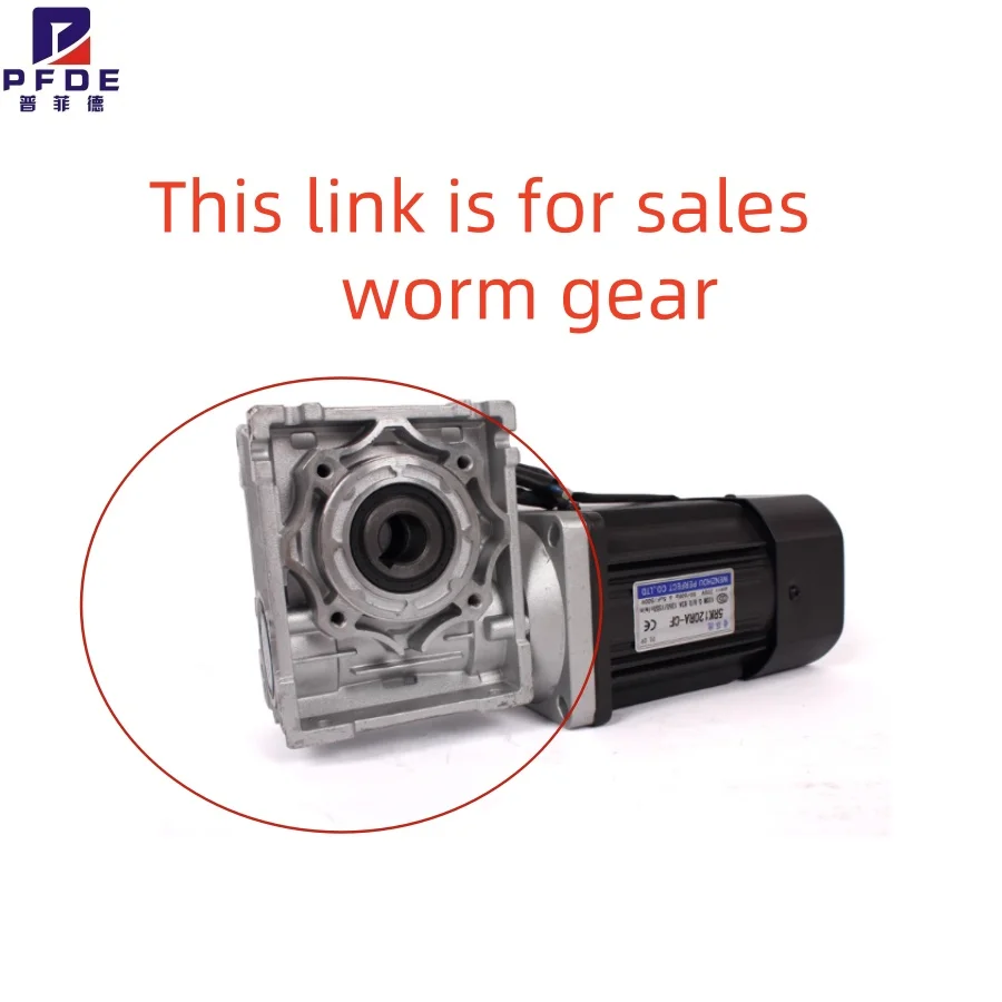 High Torque NMRV030 Worm Gearbox For 5RK AC Motor Ratio 40W60W90W120W Ratio 5/7.5/10/15/20/30/40/ 50/60/80/100